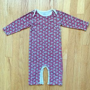 Winter Water Factory Organic Cotton Romper 9m